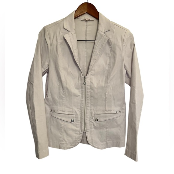 Le grenier Women's Light creamy white Blazer Jacket size 3 - Picture 1 of 5